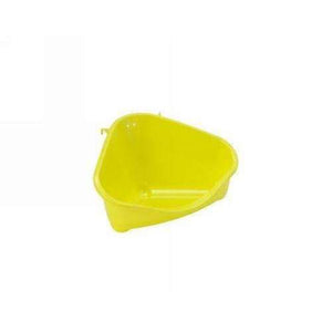 Moderna Corner Rodent Toilet Medium - Yellow
