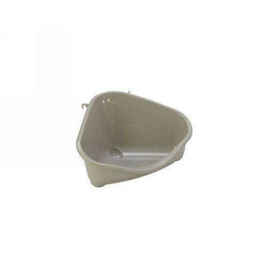 Moderna Corner Rodent Toilet Medium - Grey