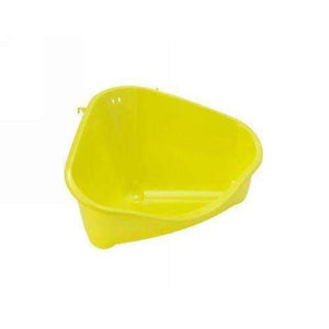Moderna Corner Rodent Toilet Large - Yellow