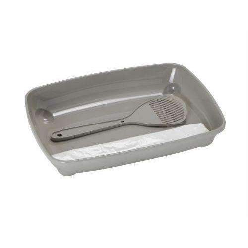Moderna Products Arist-O-Tray Cat Litter Tray For Puppies - Grey