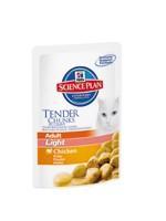 Hill's Feline Adult Light Chicken - Pouch 12x85g