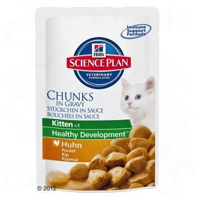 Hill's Feline Kitten Turkey - Pouch 12x85g