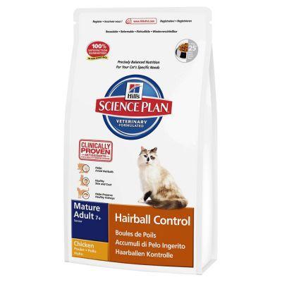 Hill's Feline Mature Adult 7+ Hairball Chicken 1,5kg