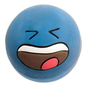 Karlie Flamingo Dog Toy Latex Snatchy Ball Blue