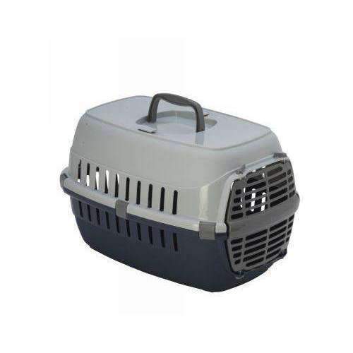 Moderna Road Runner Carrier 1 - With Plastic Door - Blue Berry