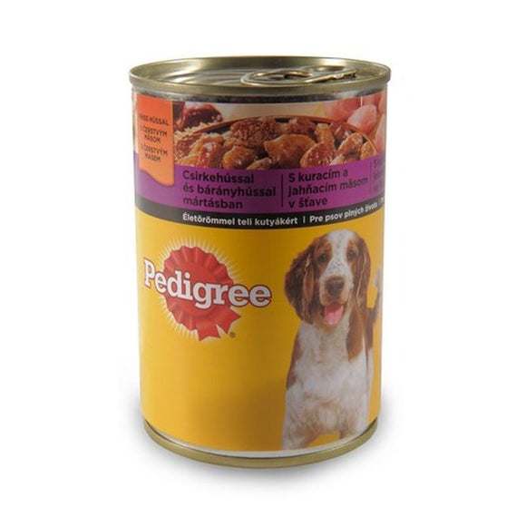 Pedigree Chicken & Lamb In Jelly - 400g