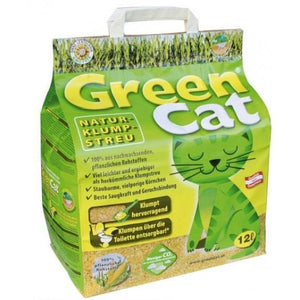 GreenCat Natural Clumping cat litter 5 kg - 12L