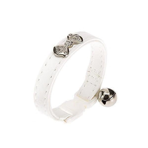 Ferplast Joy Cat C 12/31 Irnitation Leather Collar White