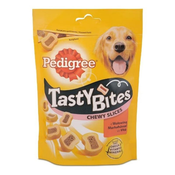 Pedigree Tasty Bites Chewy Slices - Beef - 155 g