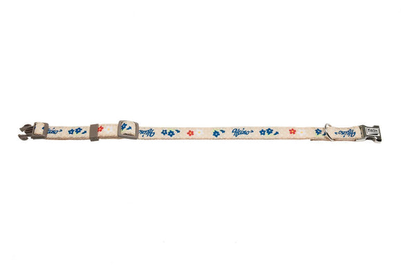 Karlie Enzian By Heino Nylon Collar - 25mm x 45 - 65cm - Beige