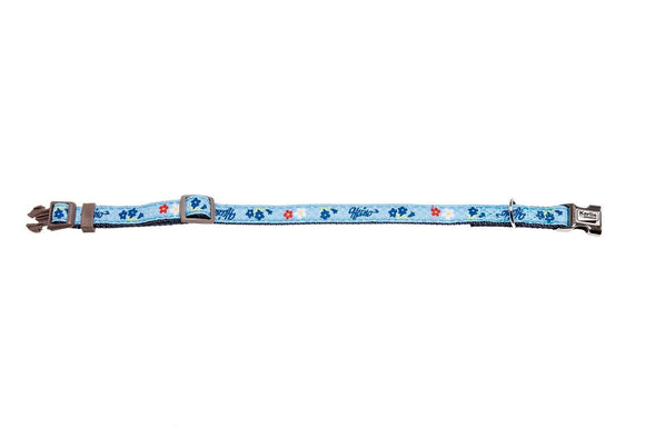Karlie Enzian By Heino Nylon Collar - 20mm x 40 - 55cm - Blue