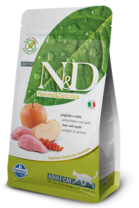 Farmina N&D Grain Free Boar & Apple Adult - 10kg