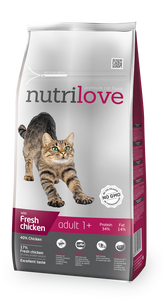 Nutrilove Adult Cat Chicken - Dry 1,5kg