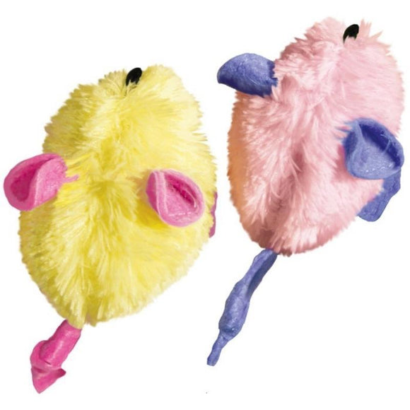 KONG Kitten Mice Cat Toy with Catnip 2pcs