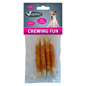 Papillon Chewing Fun Sticks 4pcs 12cm