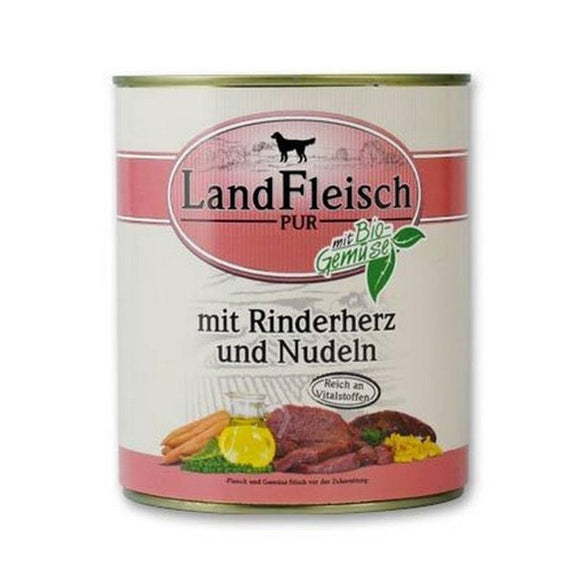 Landfleisch Pure Beef Heart & Noodles With Vegetables - 800g