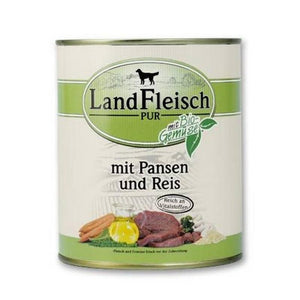 Landfleisch Pure Rumen & Rice With Vegetables - 800g