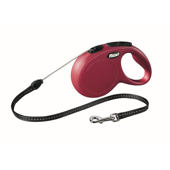 Flexi New Classic M Cord 5m Red