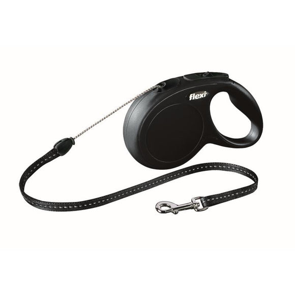 Flexi New Classic M Cord 5m Black