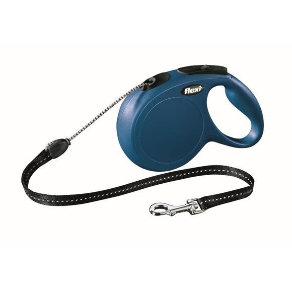 Flexi New Classic M Cord 8m Blue