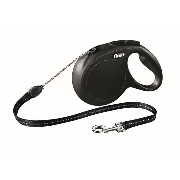 Flexi New Classic M Cord 8m Black