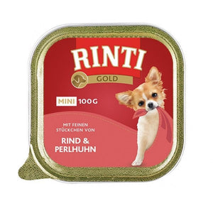 Rinti Gold Mini Beef & Guinea Fowl - 100g