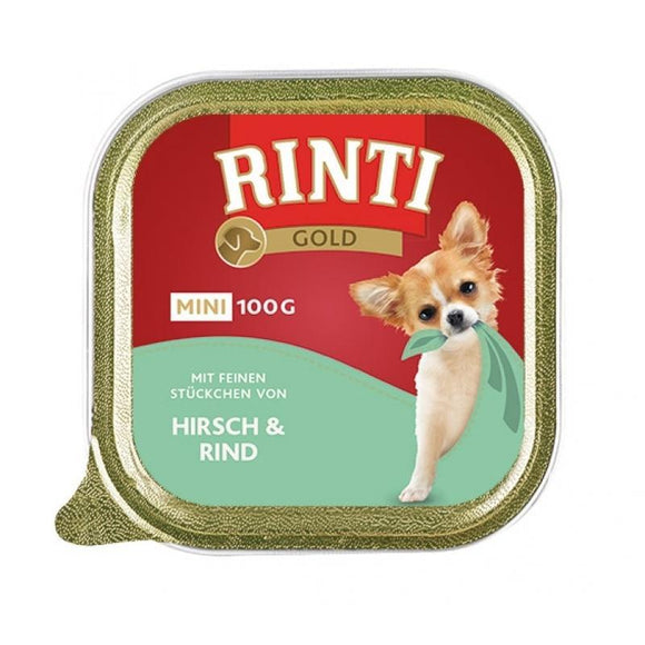Rinti Gold Mini Deer & Beef - 100g