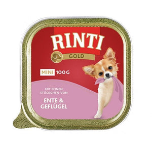 Rinti Gold Mini Duck And Poultry - 100g