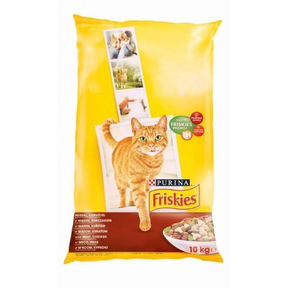 Friskies Meat and Chicken, Vegetable - 10kg