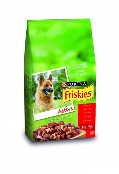 Friskies Active Dry Dog - 3kg