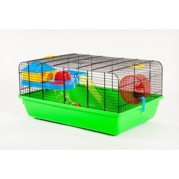 Inter-Zoo Jerry 1 Color Cage With Equipment - 580 x 380 x 290mm