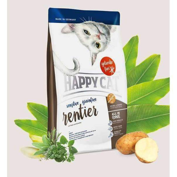 Happy Cat Sensitive Grainfree - reindeer - 4 kg