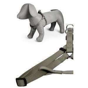 Papillon Nylon Harness, 20 mm x 46-75 cm, Grey