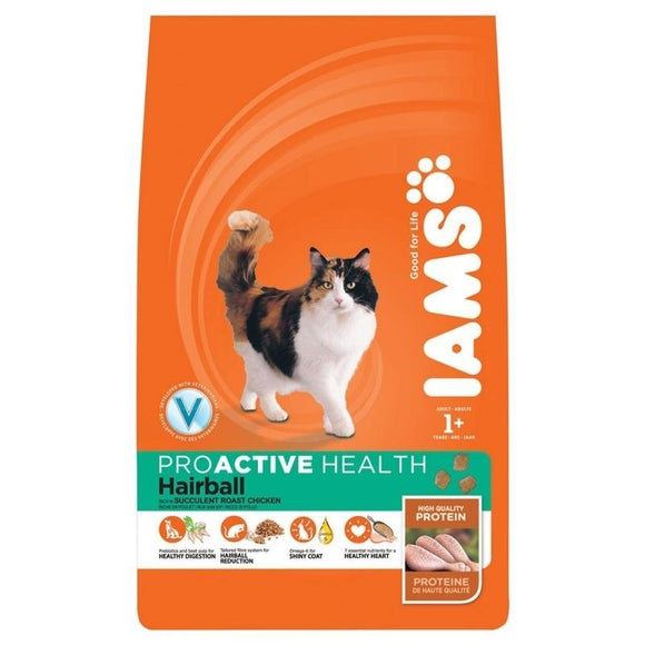 Iams Cat Adult Hairball Chicken 2,55kg