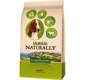 Iams Naturally Dog Adult New Zealand Lamb & Rice 2,7Kg