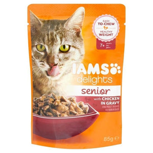 Iams Delights Senior Chicken - Pouch 85g