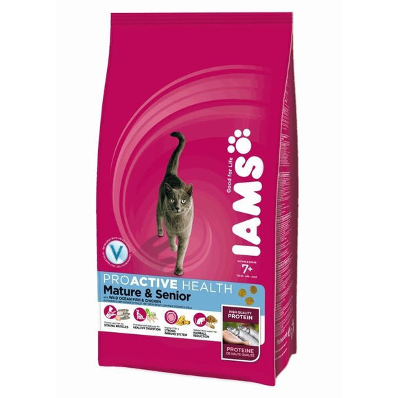 Iams Cat Senior & Mature Wild Ocean Fish and Chicken 300gr