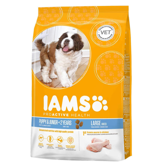 Iams Dog Puppy Large 3kg