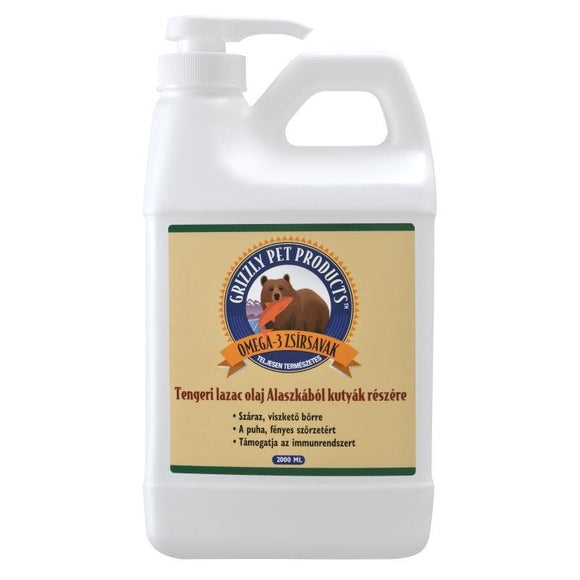 Grizzly Wild Alaskan Salmon Oil - 2000ml