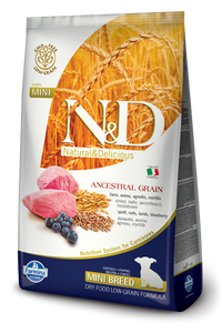 Farmina N&D Low Grain Lamb & Blueberry Puppy Mini - 7kg