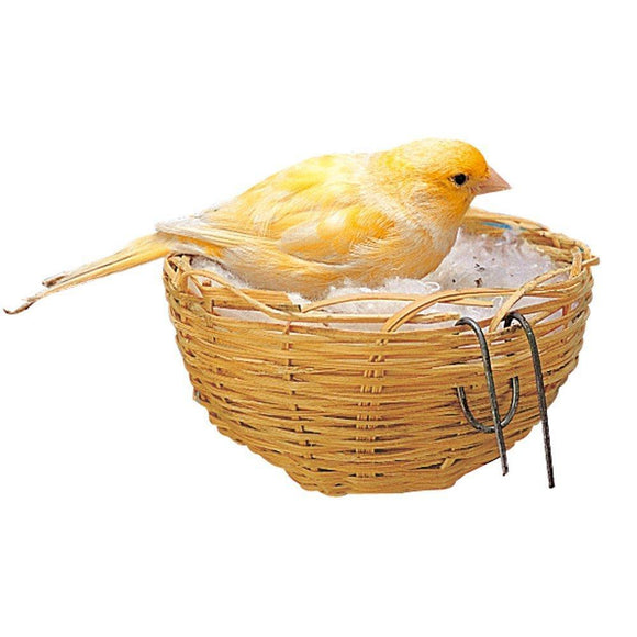 Ferplast PA 4454 Wicker Nest For Canaries - 11 x 6cm