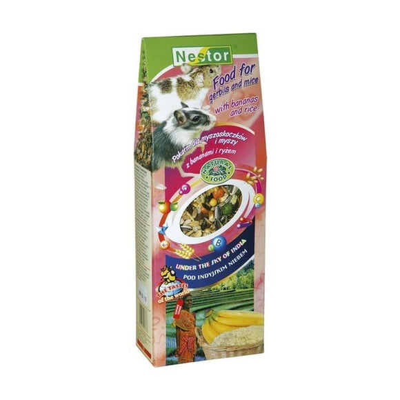 Nestor Food For Gerbils And Mice With Bananas & Rice - 700ml