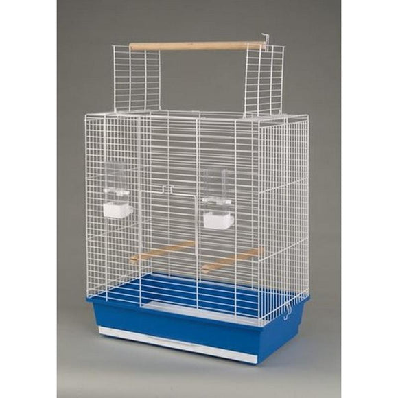 Inter-Zoo Bird Cage Ara White - 540 x 340 x 685mm