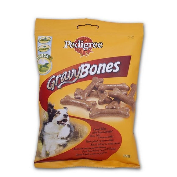 Pedigree Gravy Bone Biscuit Beef - 150g