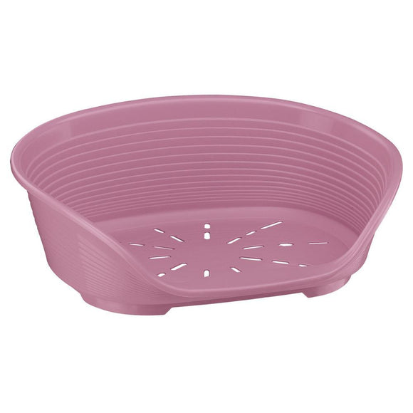 Ferplast Siesta Deluxe 6 Plastic Dog And Cat Bed - Pink