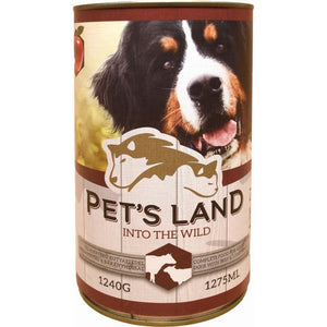 Pet's Land Dog Beef & Lamb With Apple - 1240g