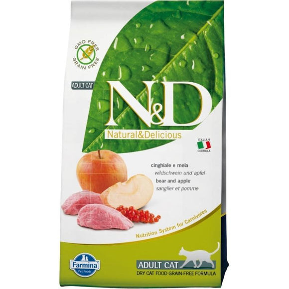 Farmina N&D Grain Free Boar & Apple Adult - 1.5kg