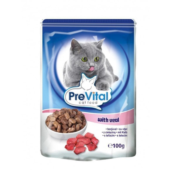 Prevital Pouch Veal In Gravy - 100g