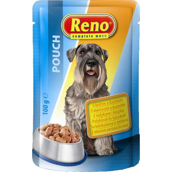 Reno Dog Pouch Turkey & Duck - 100g