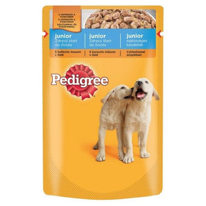 Pedigree Junior Pouch Chicken In Jelly - 100g